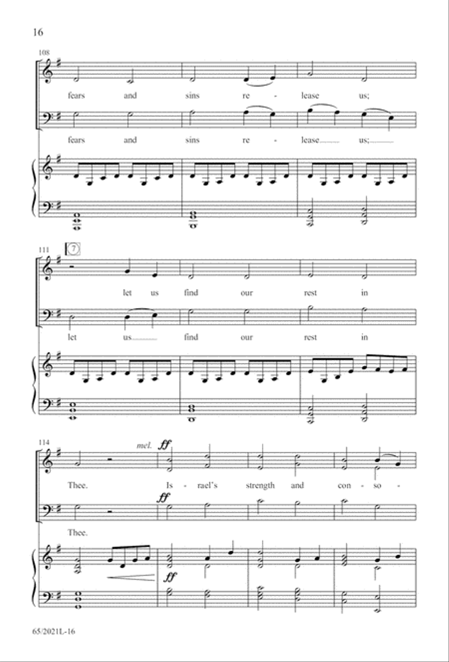 Follow the Star, Follow the King (Digital Download) 3-Part scores gallery preview page 16