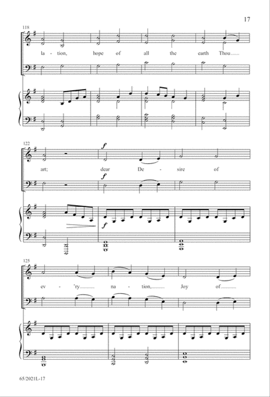 Follow the Star, Follow the King (Digital Download) 3-Part scores gallery preview page 17