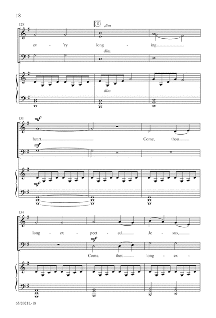 Follow the Star, Follow the King (Digital Download) 3-Part scores gallery preview page 18