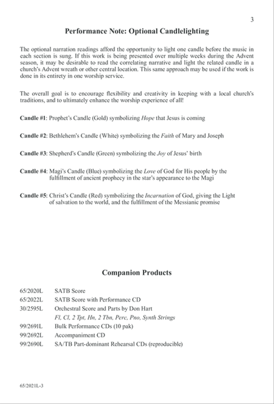 Follow the Star, Follow the King (Digital Download) 3-Part scores gallery preview page 3