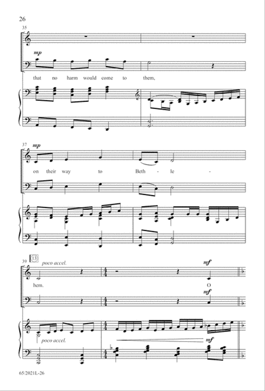 Follow the Star, Follow the King (Digital Download) 3-Part scores gallery preview page 26