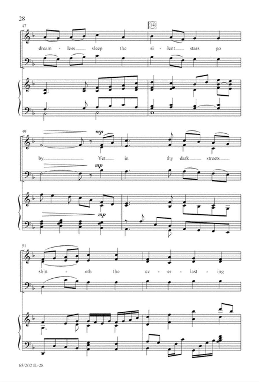 Follow the Star, Follow the King (Digital Download) 3-Part scores gallery preview page 28