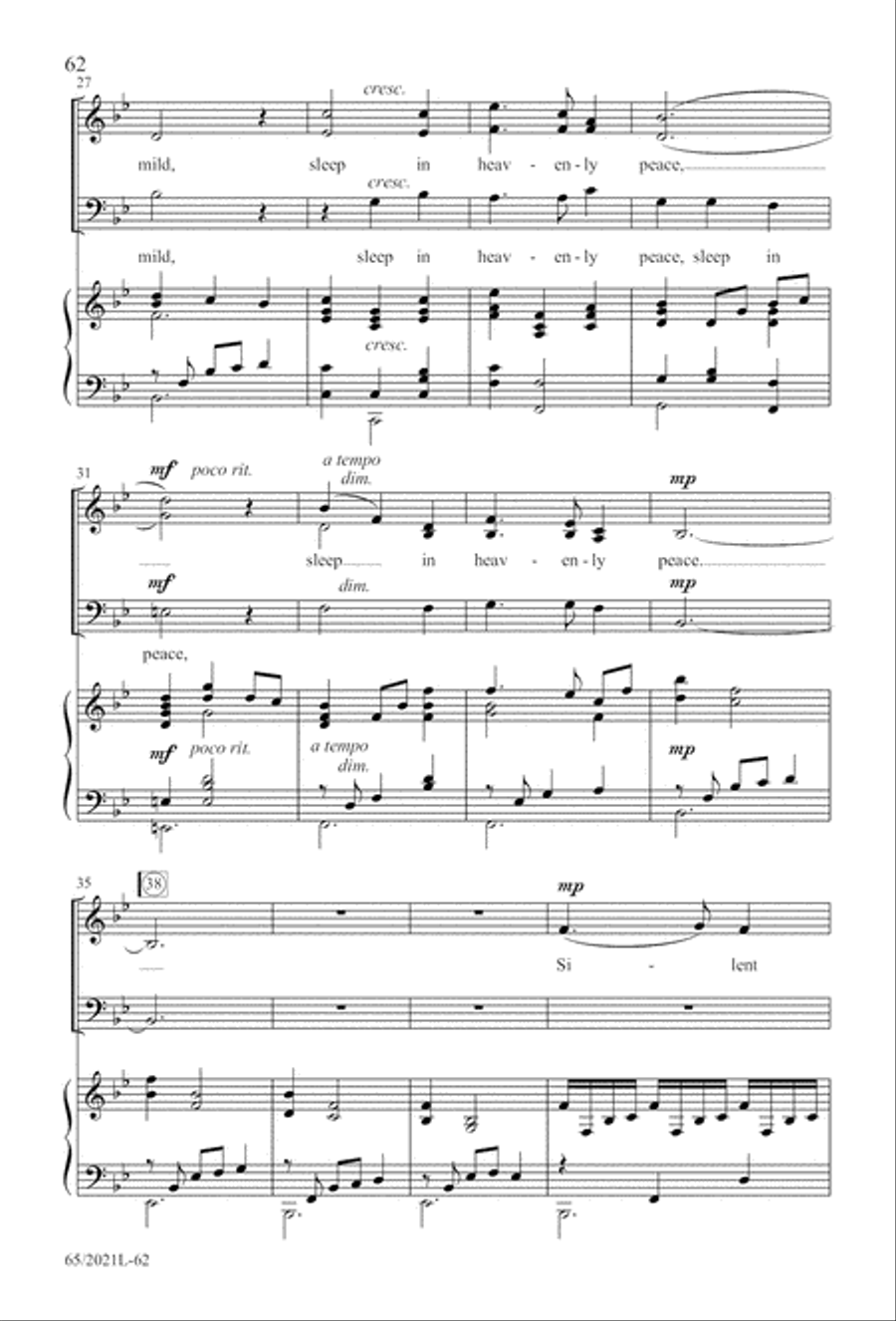 Follow the Star, Follow the King (Digital Download) 3-Part scores gallery preview page 62