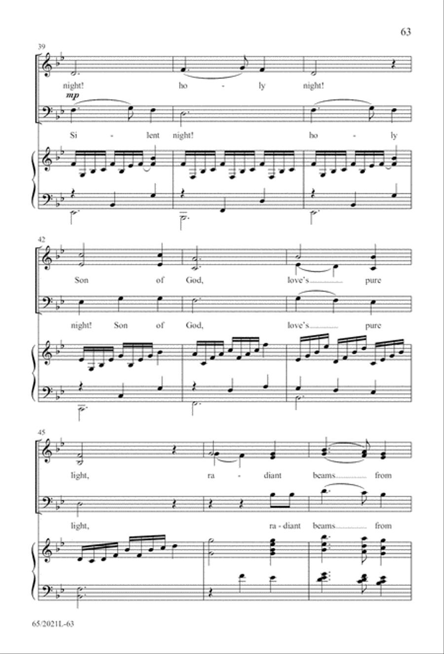 Follow the Star, Follow the King (Digital Download) 3-Part scores gallery preview page 63