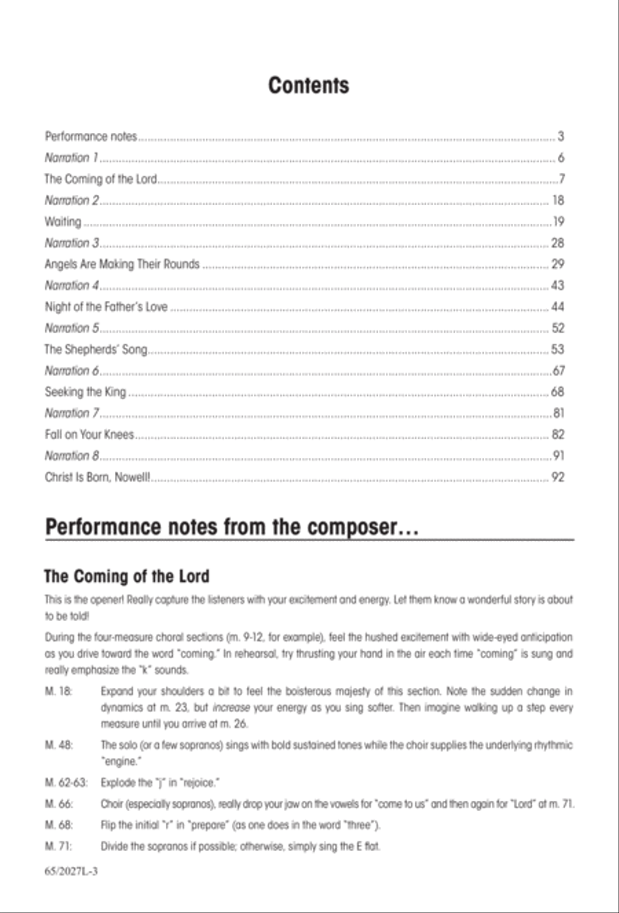 Night of the Father's Love (Digital Download) 3-Part scores gallery preview page 3
