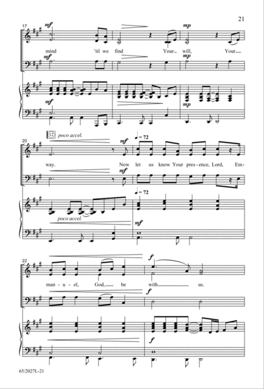 Night of the Father's Love (Digital Download) 3-Part scores gallery preview page 21
