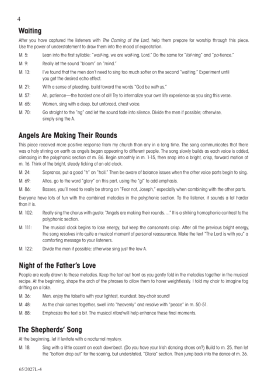 Night of the Father's Love (Digital Download) 3-Part scores gallery preview page 4
