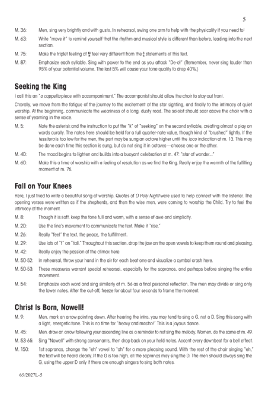 Night of the Father's Love (Digital Download) 3-Part scores gallery preview page 5