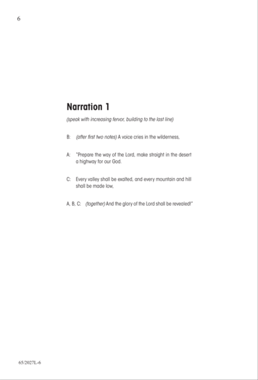Night of the Father's Love (Digital Download) 3-Part scores gallery preview page 6