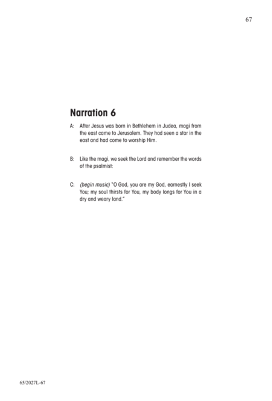 Night of the Father's Love (Digital Download) 3-Part scores gallery preview page 67