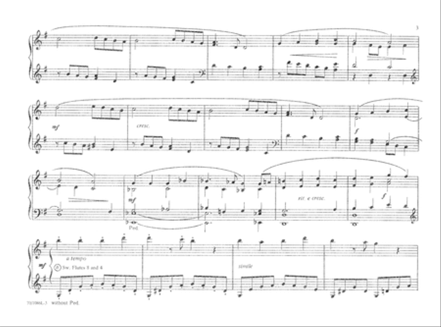 Celebrate Christmas, Vol. 3 (Digital Download) Organ scores gallery preview page 5