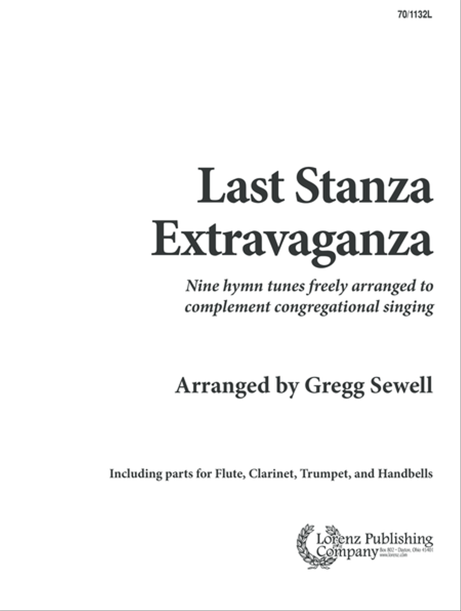 Last Stanza Extravaganza (Digital Download) 3-Octaves scores gallery preview page 1