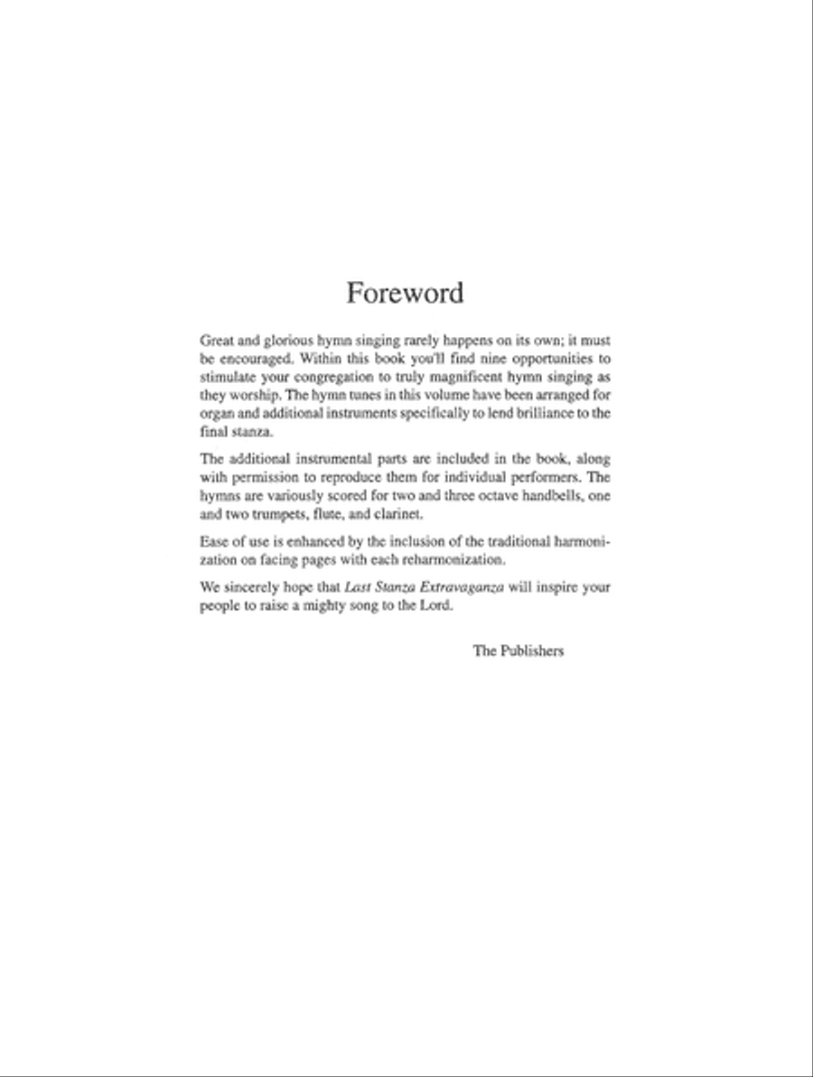 Last Stanza Extravaganza (Digital Download) 3-Octaves scores gallery preview page 4