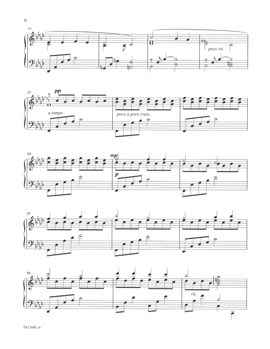 Continuous Communion Meditations for Piano (Digital Download) Piano Solo scores gallery preview page 6