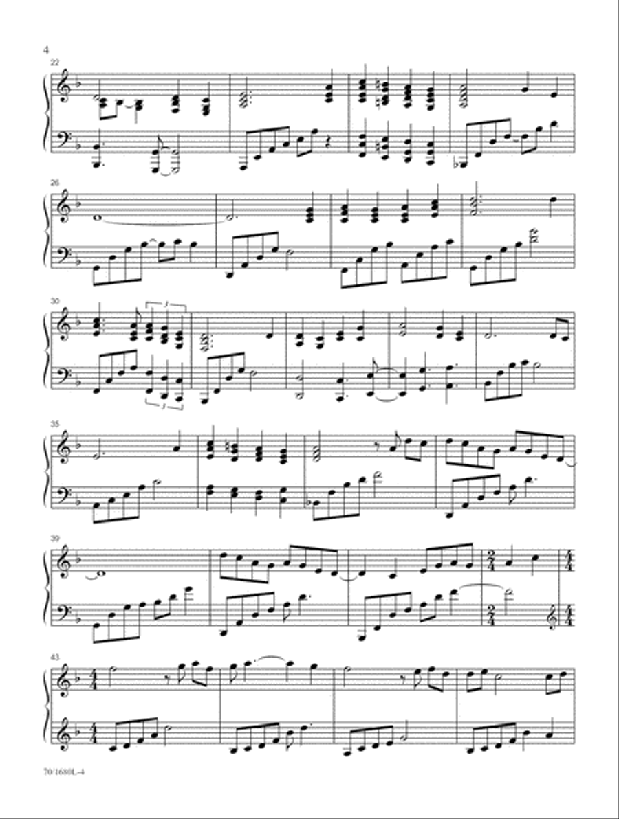 Sacrifice and Triumph (Digital Download) Piano Solo scores gallery preview page 4