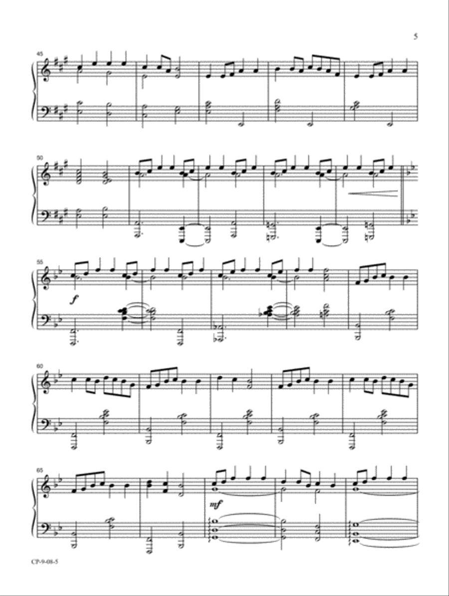 The Church Pianist's Library, Vol. 5 (Digital Download) Piano Solo scores gallery preview page 3