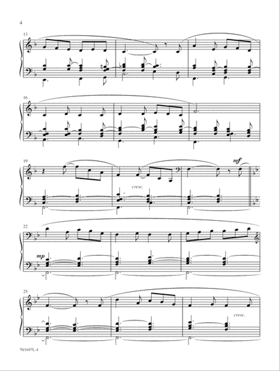 Gift of Heaven (Digital Download) Organ scores gallery preview page 4