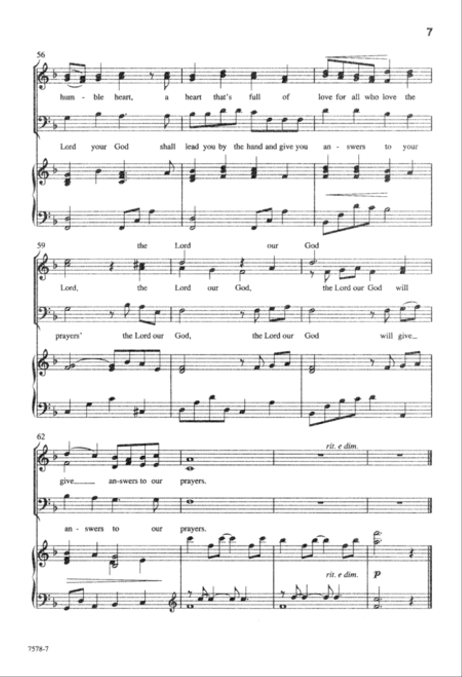 Be Humble (Digital Download) 3-Part scores gallery preview page 7