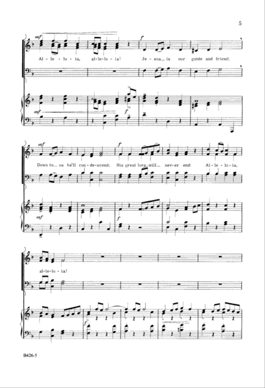 Come, Now Christians Join to Sing (Digital Download) 4-Part scores gallery preview page 5