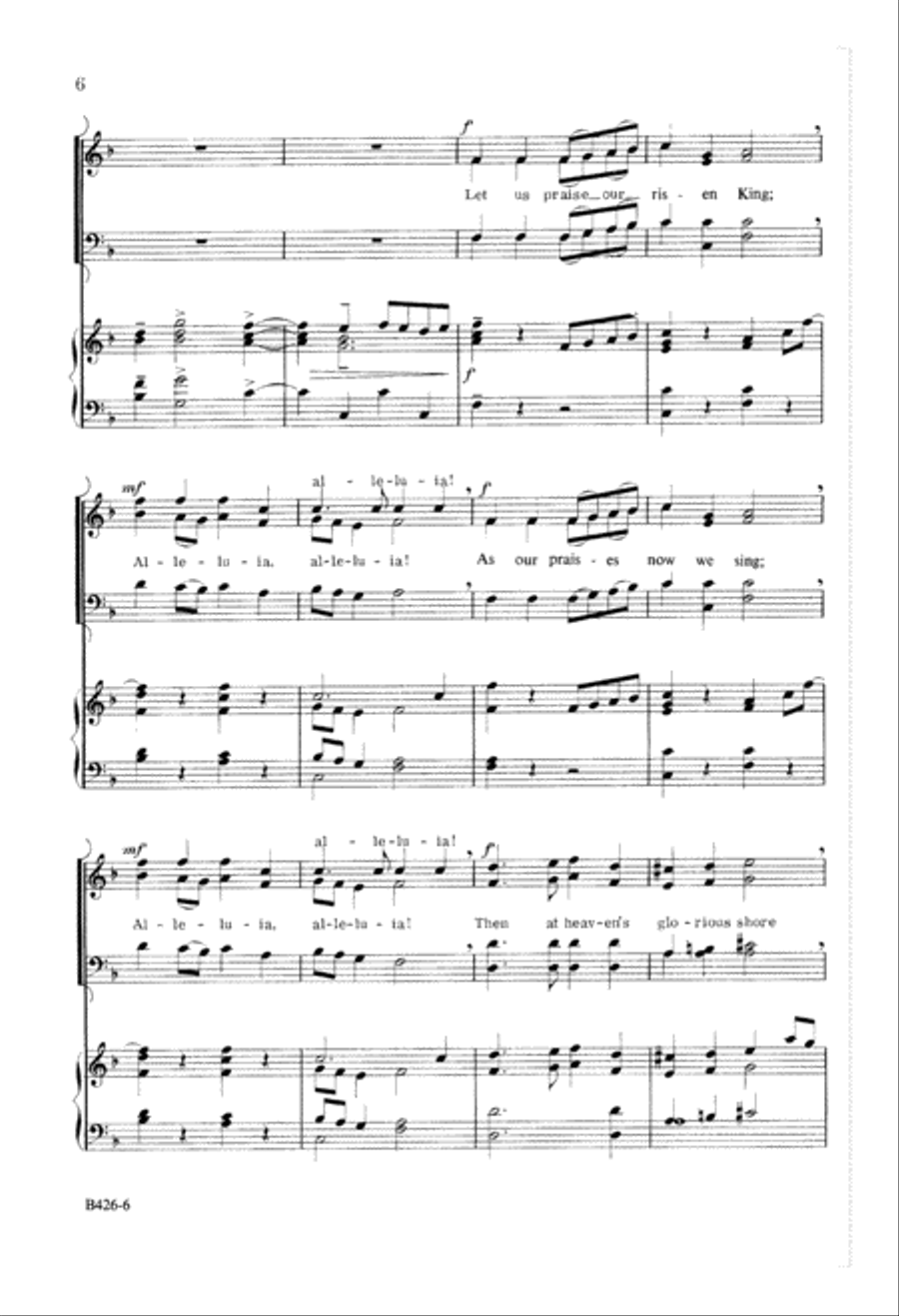 Come, Now Christians Join to Sing (Digital Download) 4-Part scores gallery preview page 6