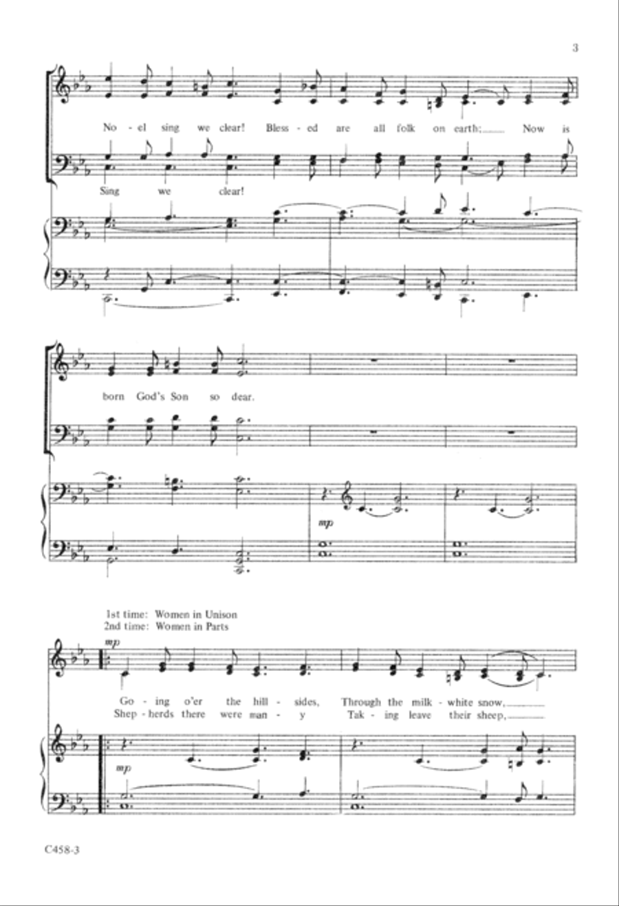 Masters in This Hall (Digital Download) 4-Part scores gallery preview page 3