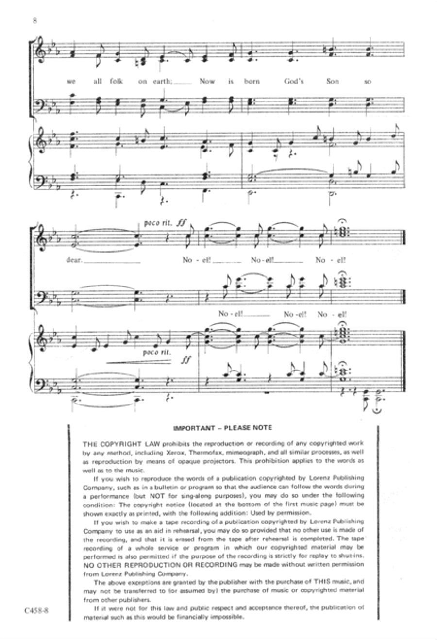 Masters in This Hall (Digital Download) 4-Part scores gallery preview page 8