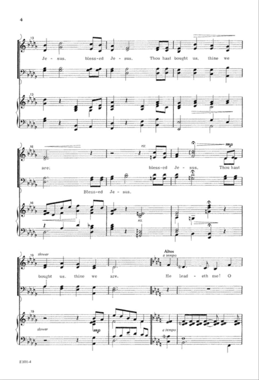 Guidance (Digital Download) 4-Part scores gallery preview page 4