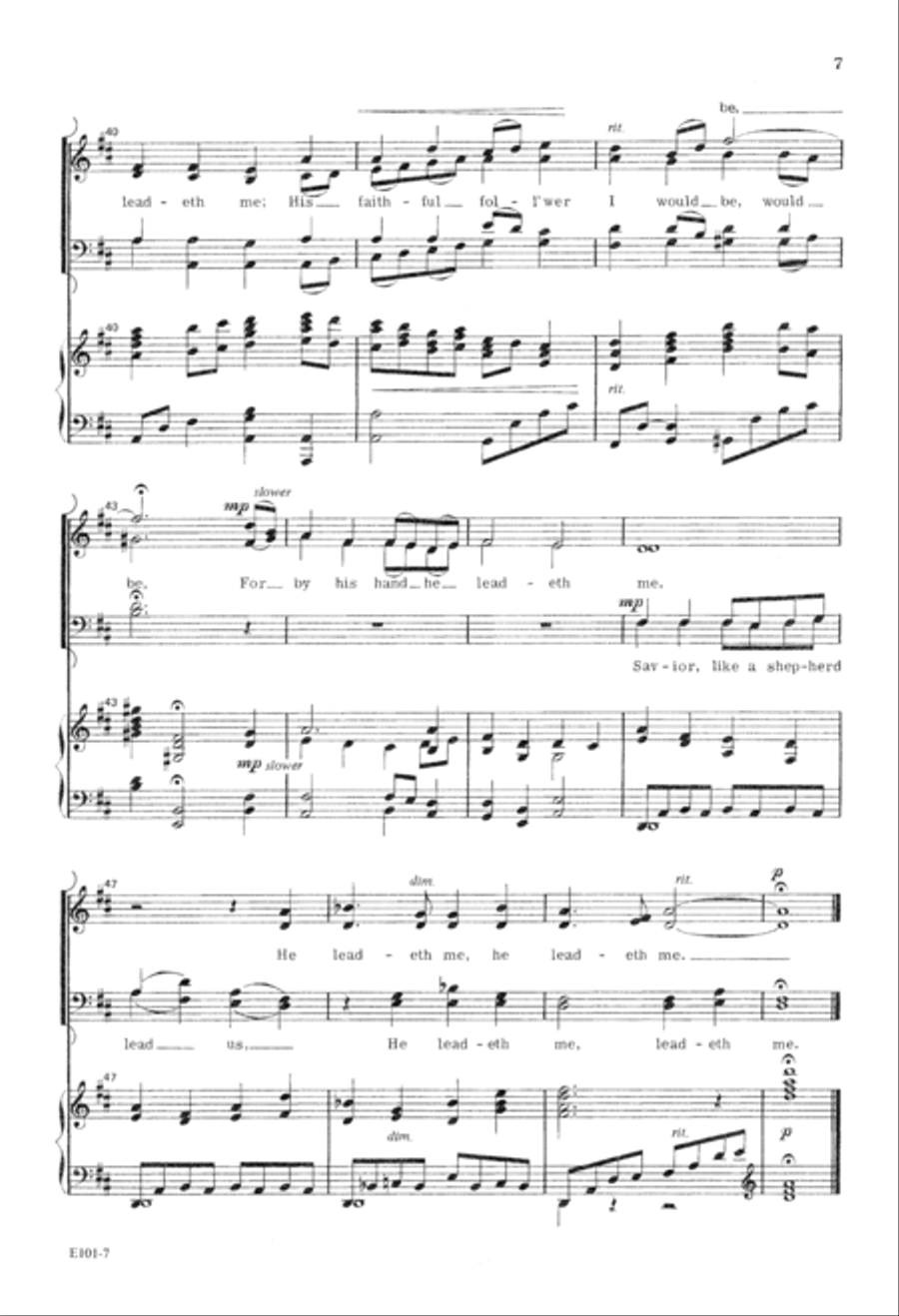 Guidance (Digital Download) 4-Part scores gallery preview page 7