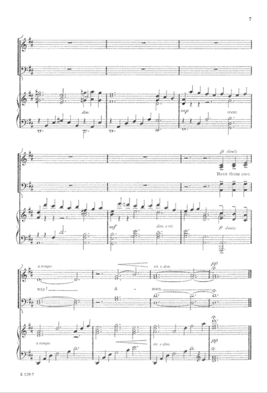 Have Thine Own Way, Lord (Digital Download) 4-Part scores gallery preview page 7