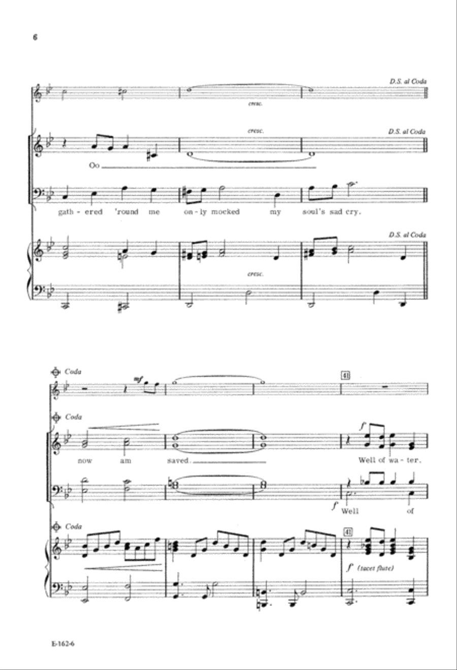 Satisfied (Digital Download) 4-Part scores gallery preview page 6