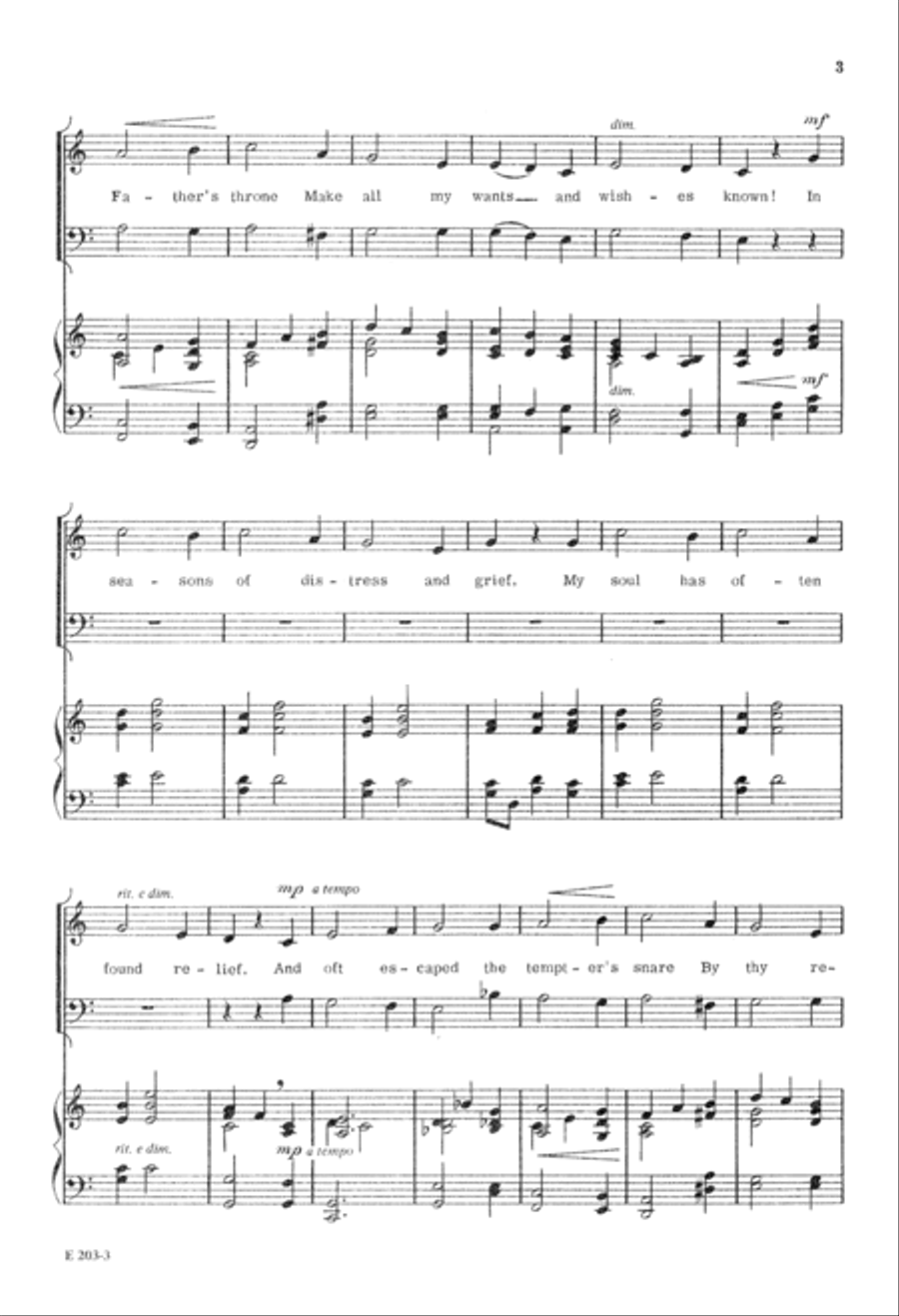 Homage to William Bradbury (Digital Download) 4-Part scores gallery preview page 3