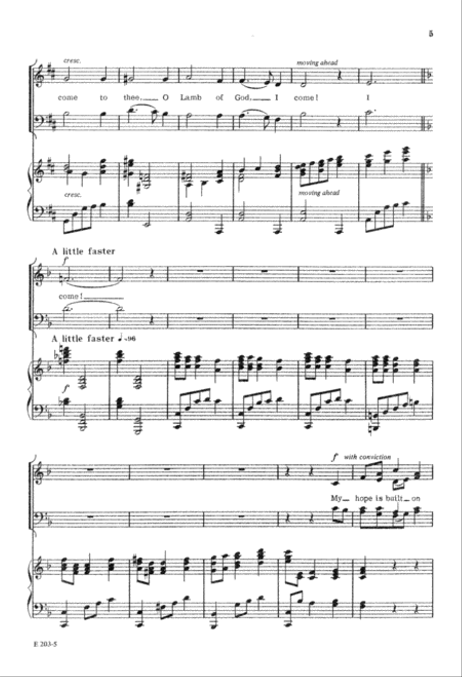 Homage to William Bradbury (Digital Download) 4-Part scores gallery preview page 5