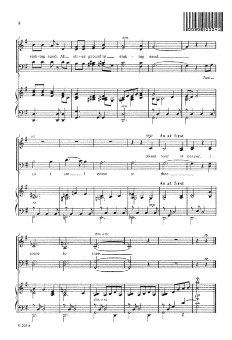 Homage to William Bradbury (Digital Download) 4-Part scores gallery preview page 8