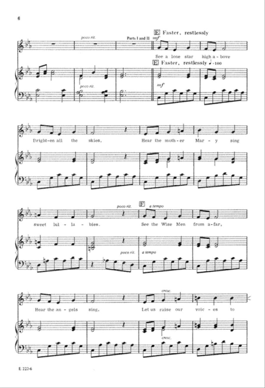 Little One, Holy One (Digital Download) 2-Part scores gallery preview page 6