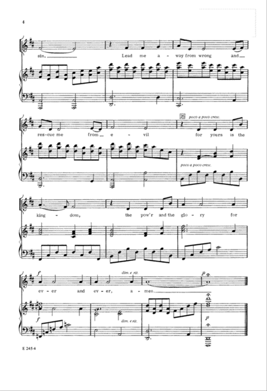 Father God in Heaven (Digital Download) 2-Part scores gallery preview page 4