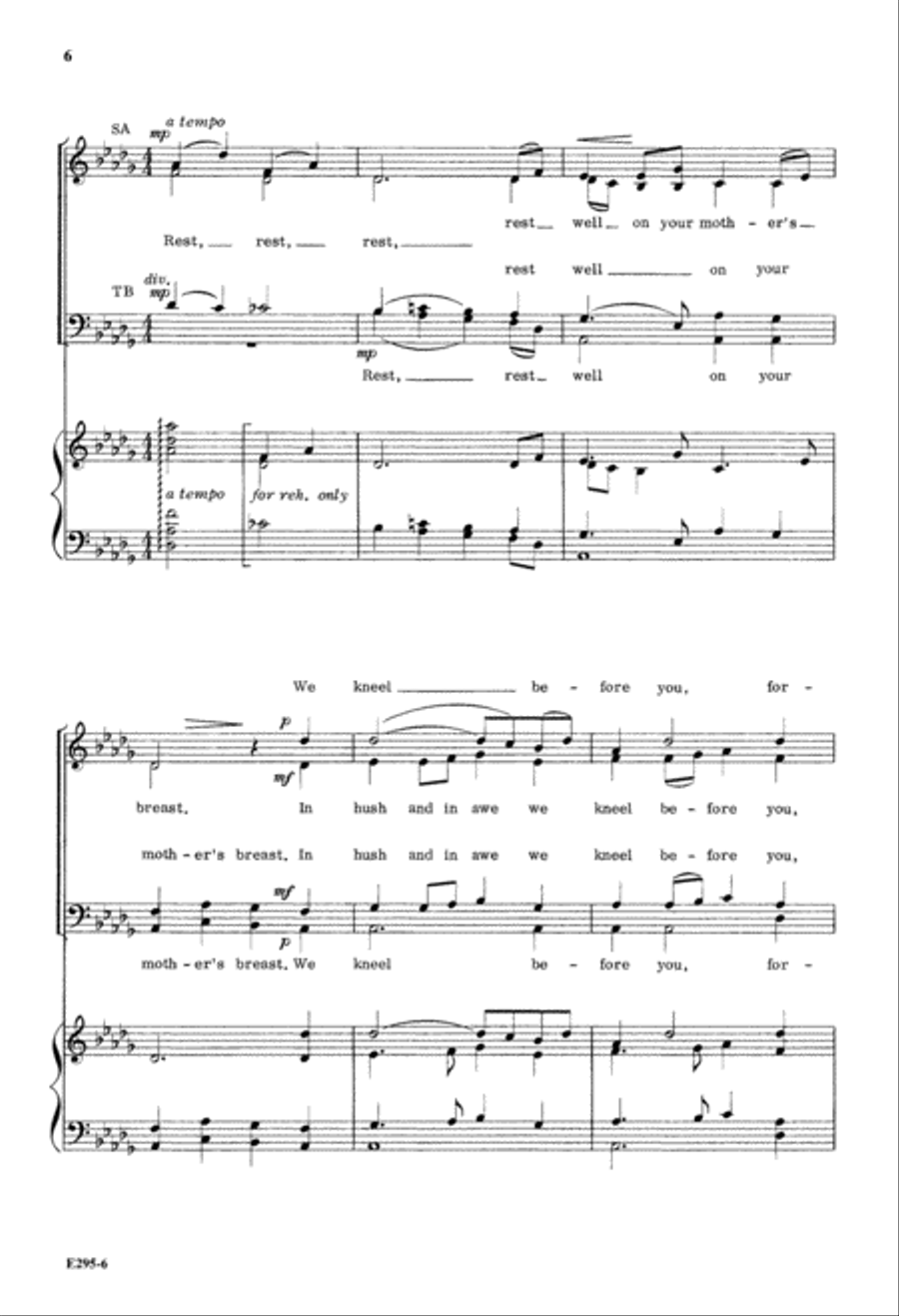 Still, Still, Still (Digital Download) 4-Part scores gallery preview page 6