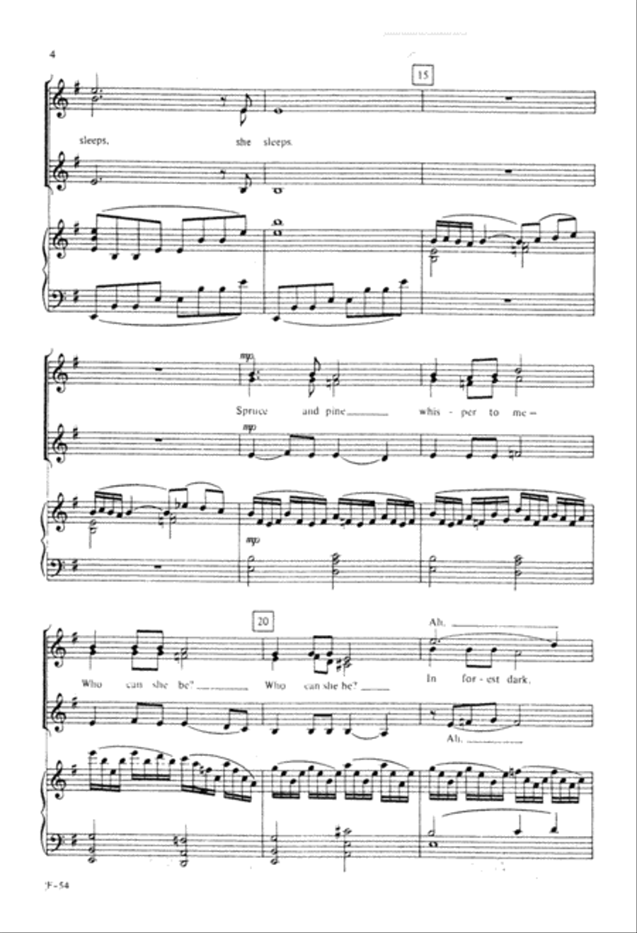 Child of the Forest (Digital Download) SSA scores gallery preview page 4