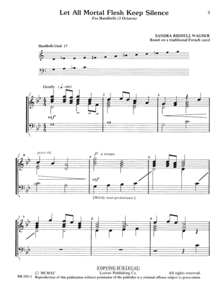 Let All Mortal Flesh Keep Silence (Digital Download) 2-Octaves scores gallery preview page 3