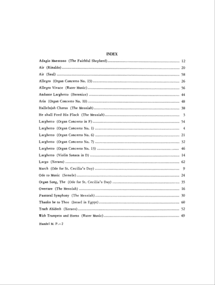 Handel Made Practical for Church Organists, Vol. 1 (Digital Download) Organ scores gallery preview page 4