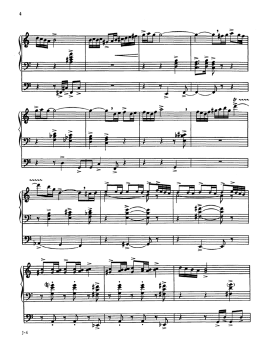 Joy (Digital Download) Organ scores gallery preview page 6