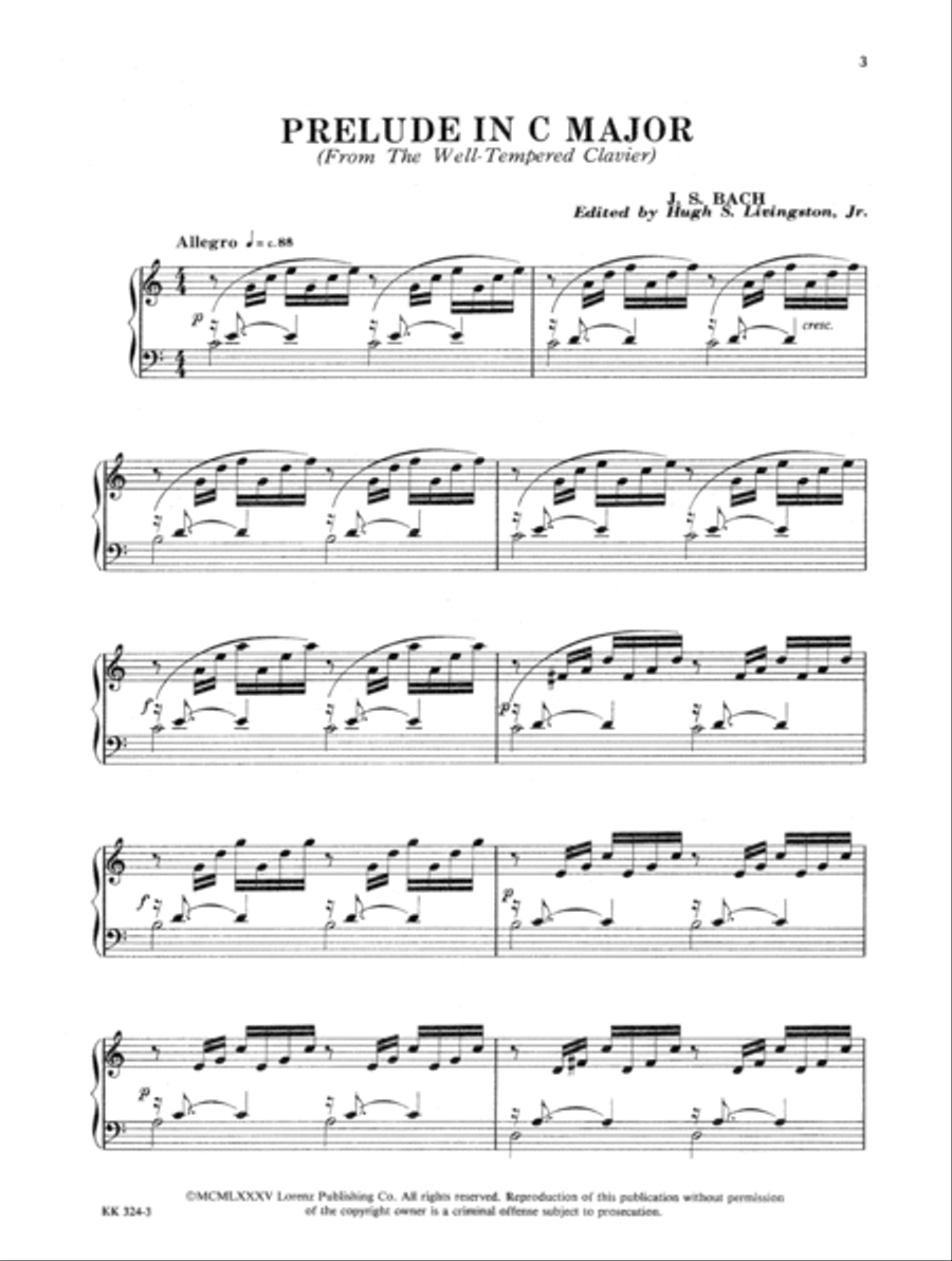 Bach A Tribute (Digital Download) Piano Solo scores gallery preview page 5