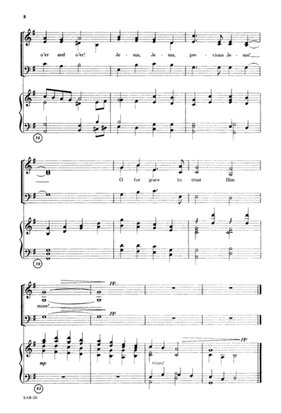 Trust In Him (Digital Download) 3-Part scores gallery preview page 8