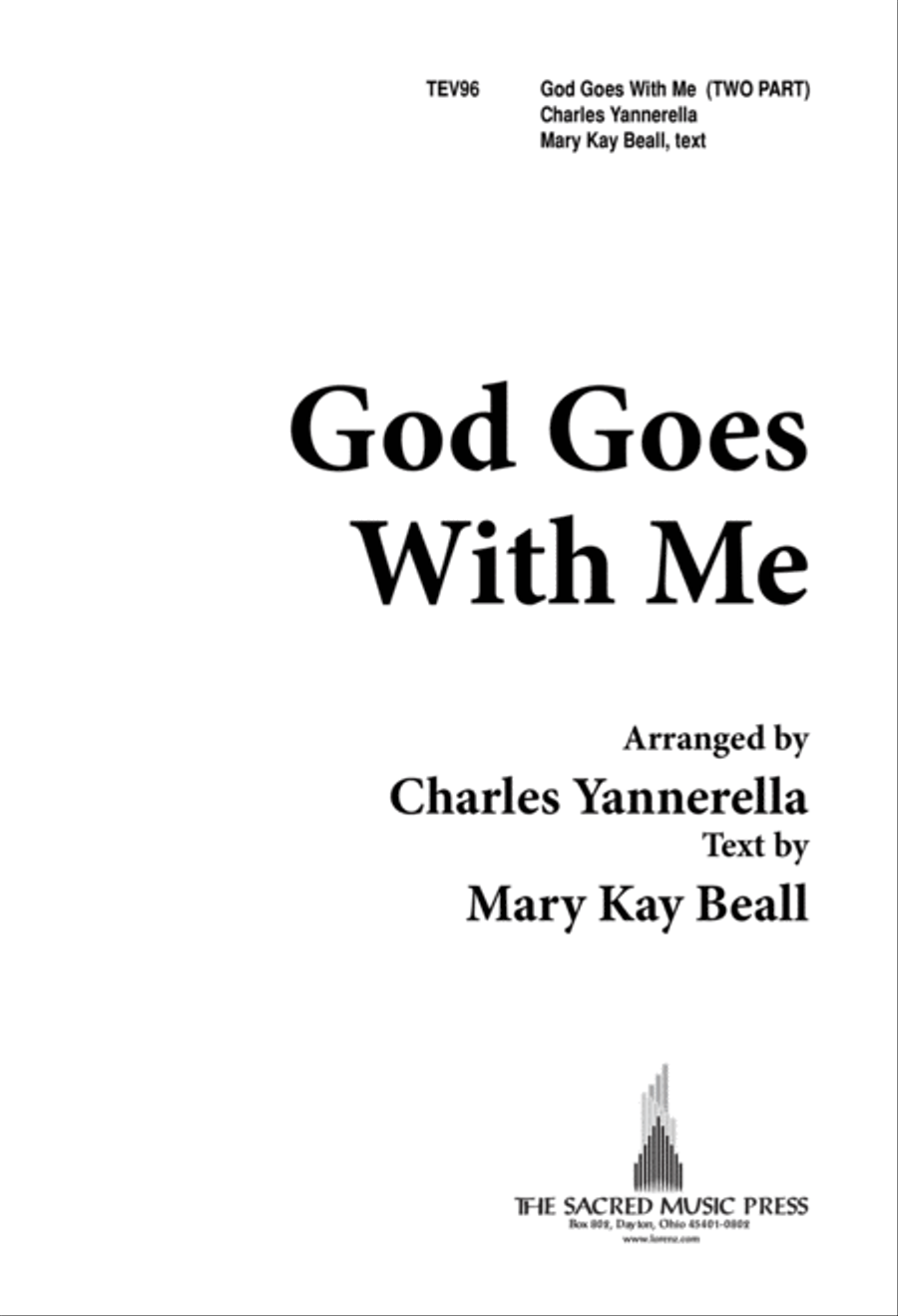God Goes With Me (Digital Download) 2-Part scores gallery preview page 1