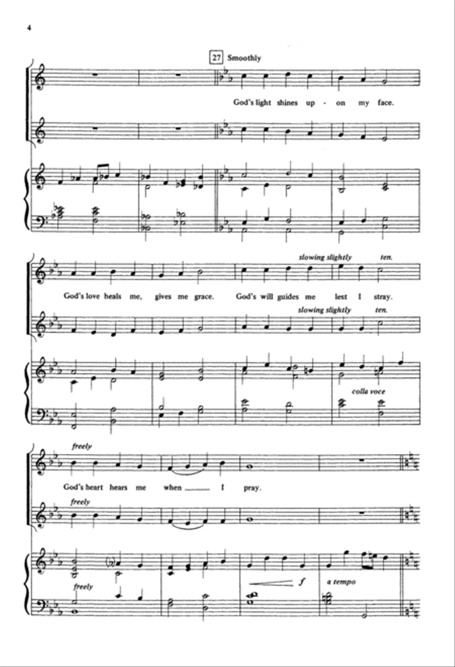 God Goes With Me (Digital Download) 2-Part scores gallery preview page 4