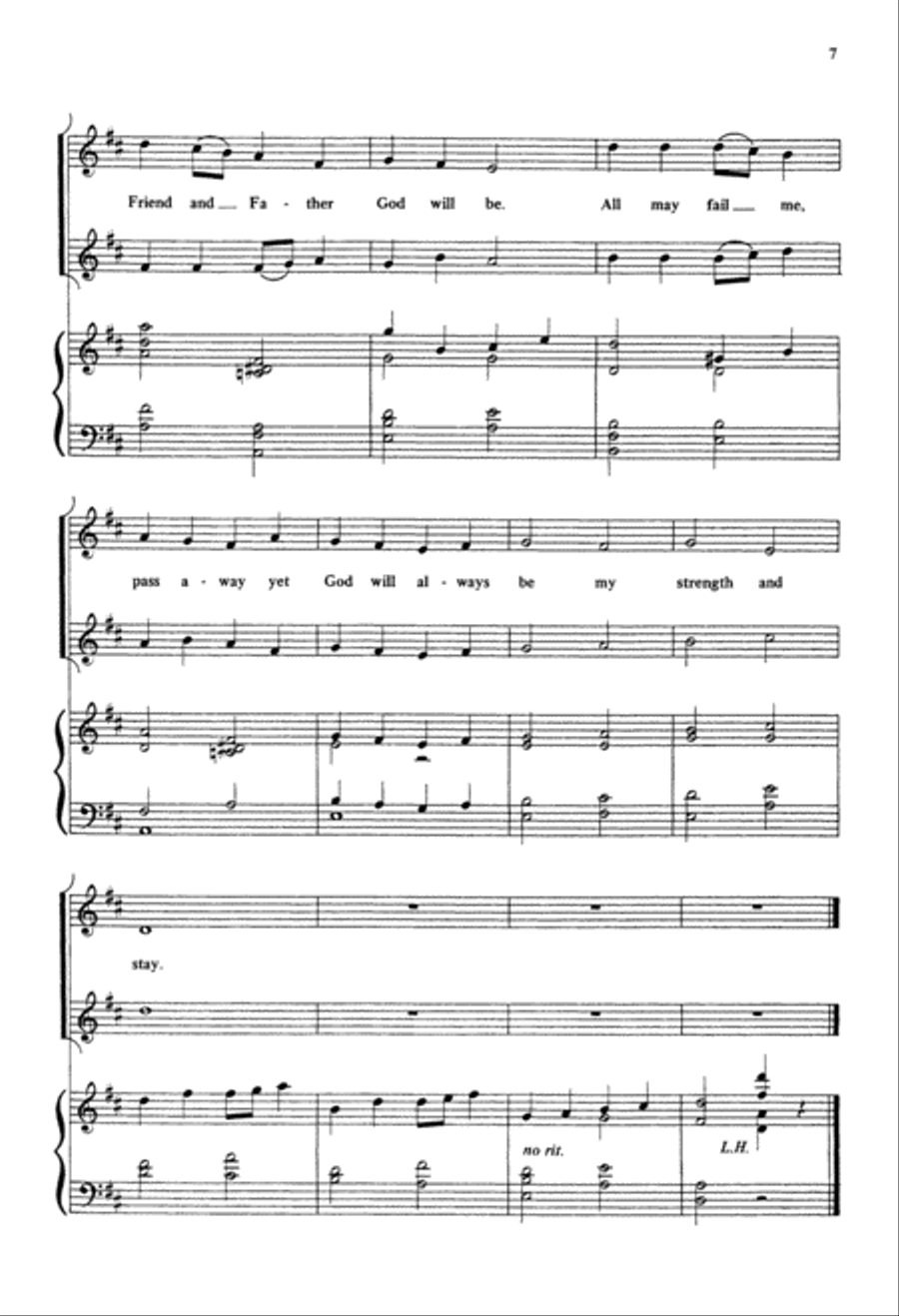 God Goes With Me (Digital Download) 2-Part scores gallery preview page 7
