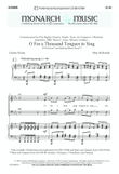 O For a Thousand Tongues to Sing!