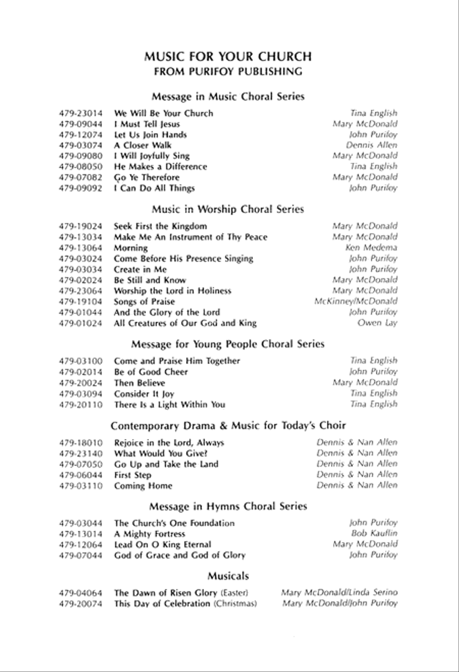 Beloved, Let Us Love (Digital Download) 4-Part scores gallery preview page 12