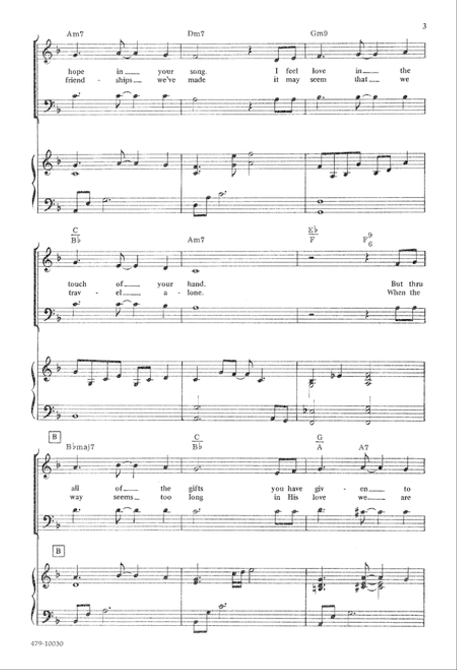 Jesus in You (Digital Download) 3-Part scores gallery preview page 3