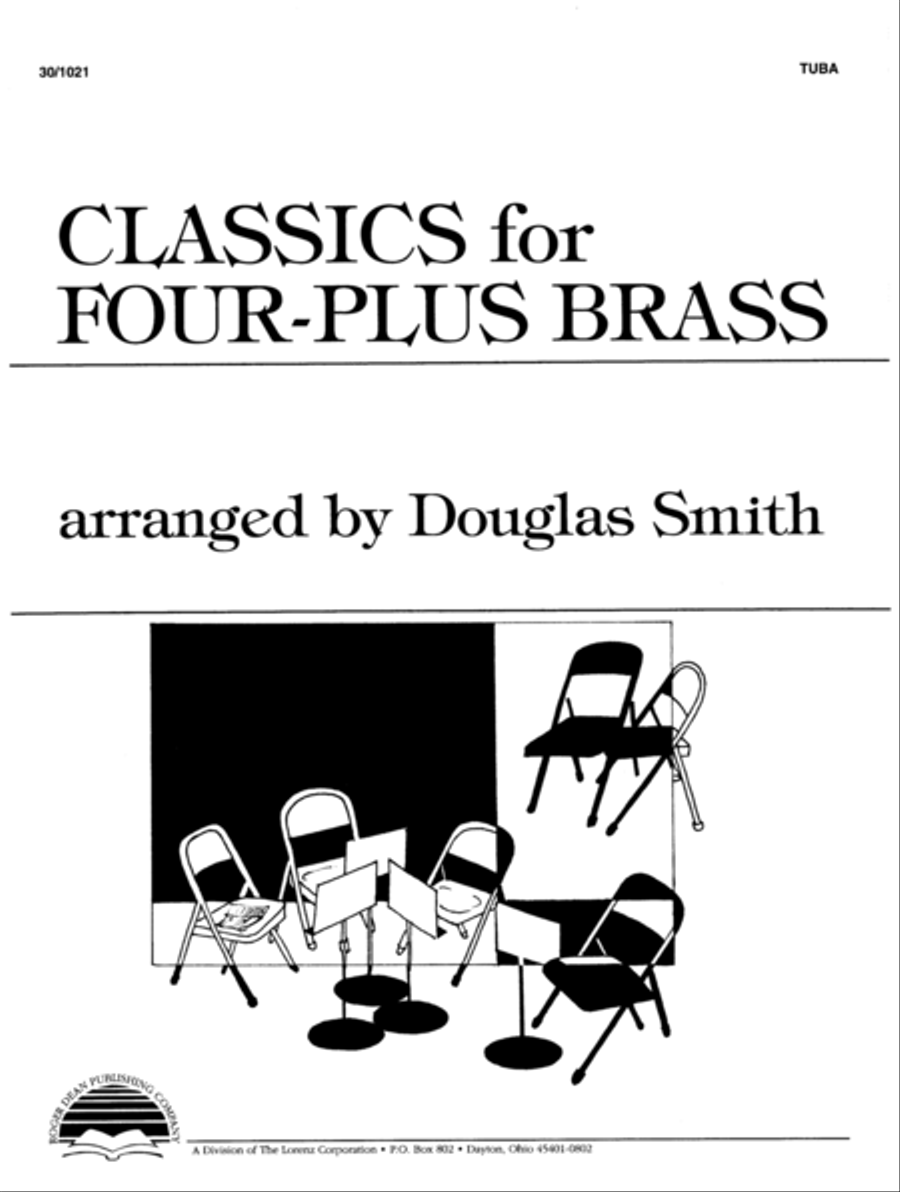 Classics for Four-Plus Brass - Tuba Brass Ensemble scores gallery preview page 1