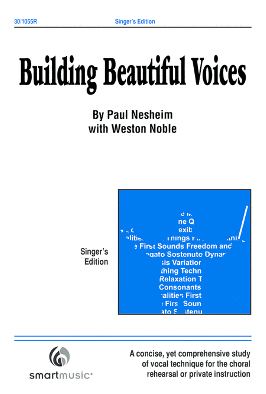 Building Beautiful Voices - Singers Edition (Digital Download) Choir scores gallery preview page 1